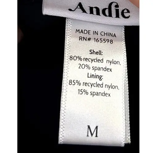 ANDIE Swim the Amalfi Eco Nylon One Piece in Black M