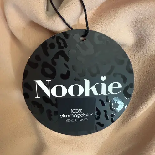 Nookie NWT Elena Midi Off the Shoulder Midi Dress in Blush Sz XS