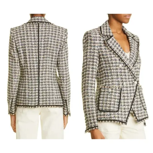 Veronica Beard Theron Houndstooth Blazer Size 2