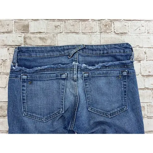 Vintage Y2K LEI Flare Jeans Women’s Jrs Size 3 Low Rise Med Wash