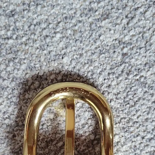 L.C.I Vintage Braided 1999 Leather Belt Set