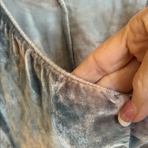 Johnny Was Ashton Hooded Ombre Pearl-Snap Silk Blend Velvet Jacket Size XS