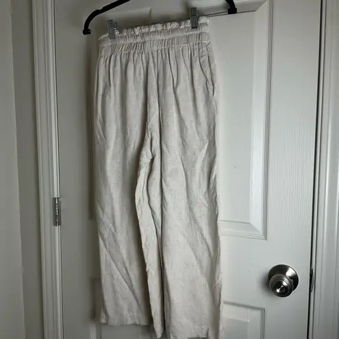 Petal and Pup Hawthorne - Beige
Women's Wide-Leg linen pants size 2