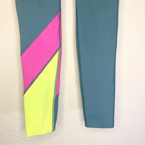 Cotopaxi Neon Color block Mariposa Tights Leggings Size XS