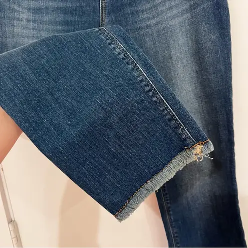 Zadig & Voltaire frayed-hem straight-leg jeans