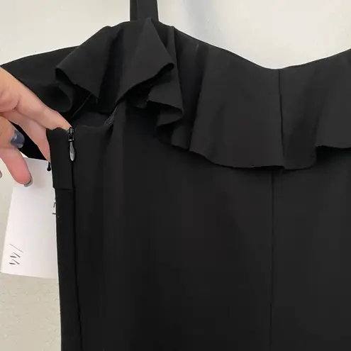 Bailey44 Nwt BAILEY 44 Jungle Canopy Cold-Shoulder Dress Black Large