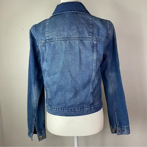 Michael Kors Jean Jacket Size Small Blue