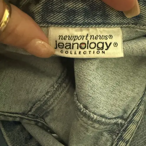 Newport News Vintage Jeanology Light Blue Denim mini dress