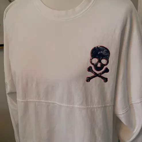 SoulCycle Super Cool White Oversized  Long Sleeve T Shirt