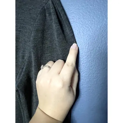 Shinestar  Turtleneck Women's Size Medium Contouring Long Sleeve Cozy Grey Modest