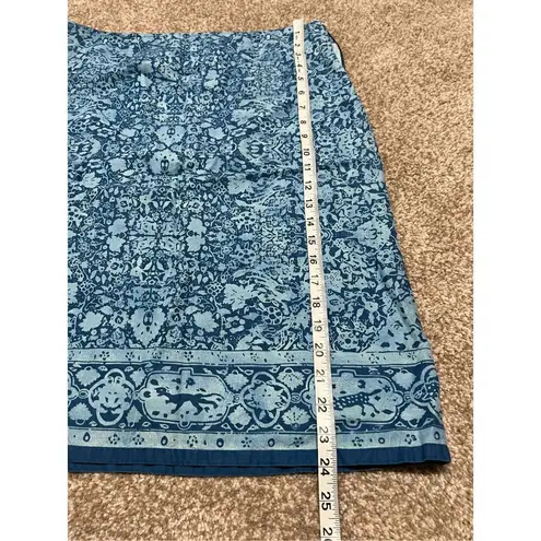 Polo Jeans Co Ralph Lauren women cotton blue skirt size 8 Blue