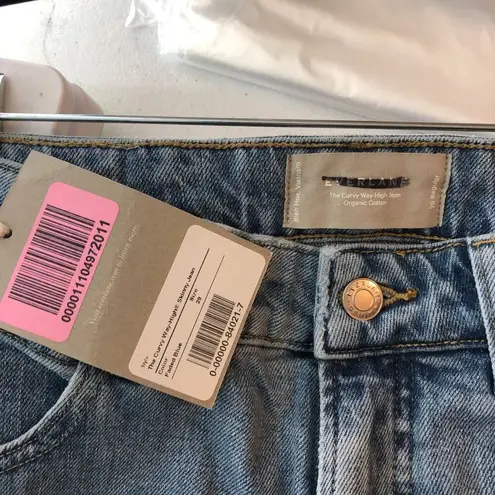 Everlane  Womens The Curvy Way-High Skinny Jean Organic Cotton Faded Blue 29