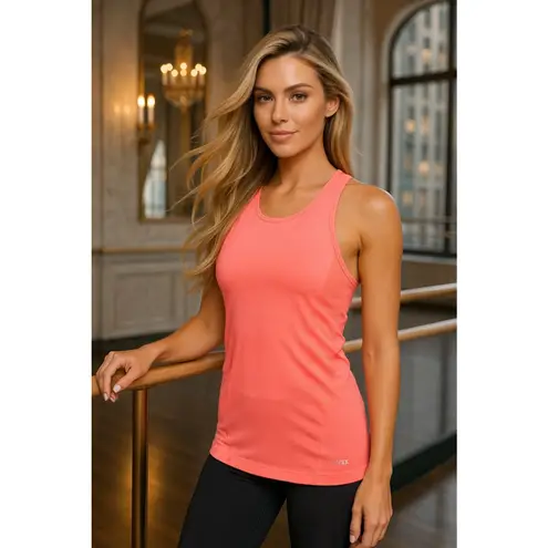 Victoria's Secret  VSX Coral Racerback Tank Gym Pilates Barre Workout Athleisure - Image 2