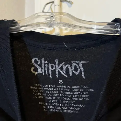 Bravado Slipknot 2021 Band Tee Small Black Metal Graphic Shirt Goth Punk Alt