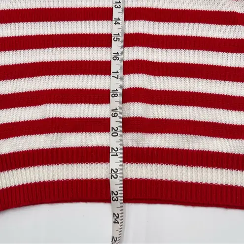 Vintage Sweater Bazaar SZ Med? Sleeveless Sweater Knit Red White Blue Patriotic