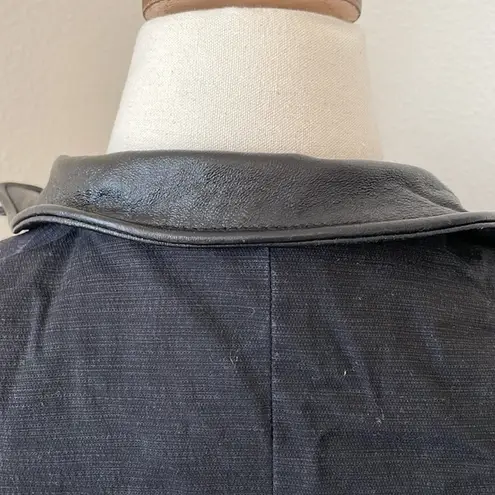 EUC Jakett New York Fitted Blazer Blazer Black Womens SZ S Mixed Medium