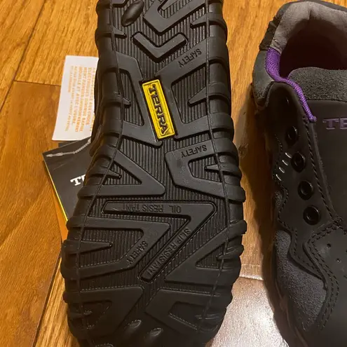 NEW Women's Terra Spider Composite Toe Athletic Safety Work Shoe Size 6 Black