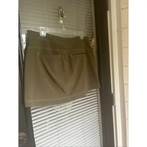 prAna Tennis Skirt Green Size 8