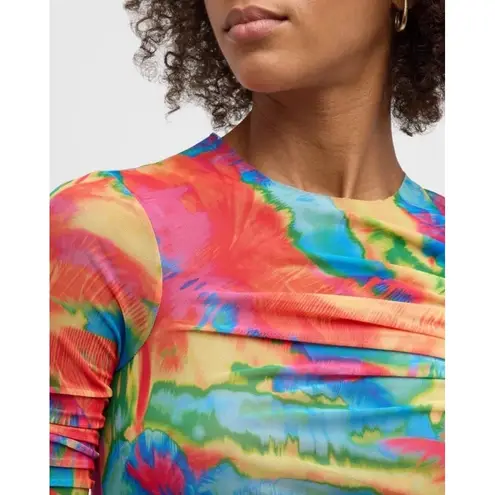 NWT SER.O.YA Janey Multicolor Top Size XS Abstract Palm SER. O. YA