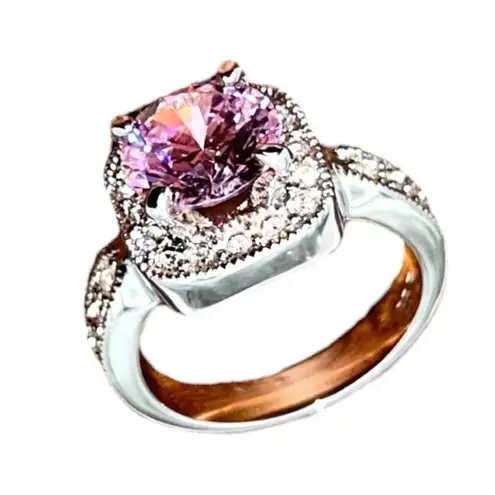 Premier Designs PINK ICE Retired Ring Size 8 NWT
