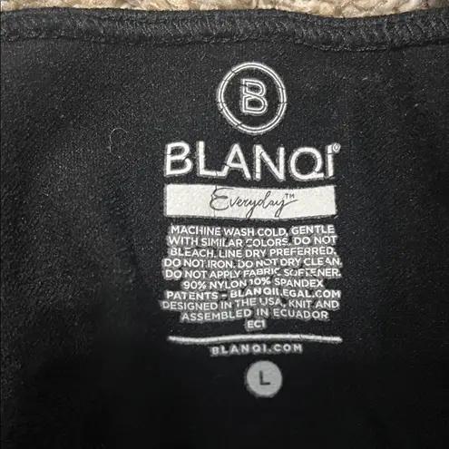 BLANQI Everyday Maternity Belly Support Tank Top Black Large Size undefined