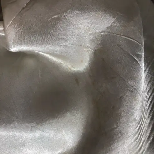 Vintage 50s 60s Black Long Coat Fur Cuffs 3/4 Sleeves XL