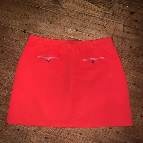 Boden cherry red business casual size 14 pencil skirt