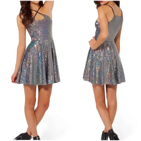 Blackmilk Shattered Crystals Reversible Straps Dress, XS