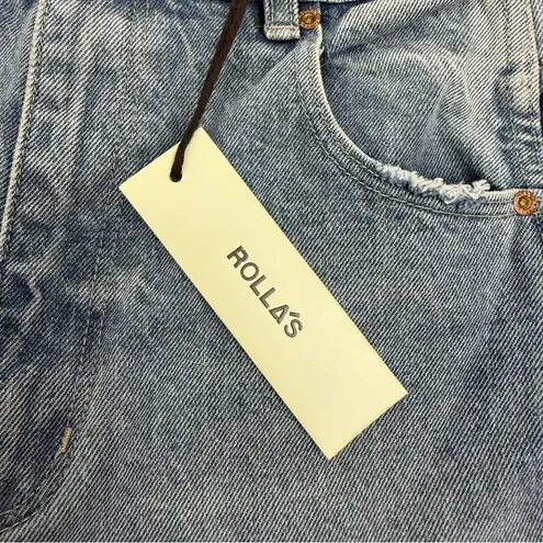 Rolla’s Elle Jean Super High Rise Relaxed Garage Worn Blue Size 25