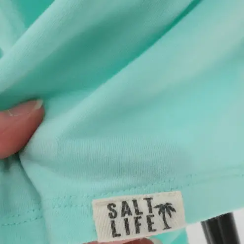 Salt Life Salt Life Turquoise Sundress Swim Cover Beachy Vacation Cruise Poolside Size S