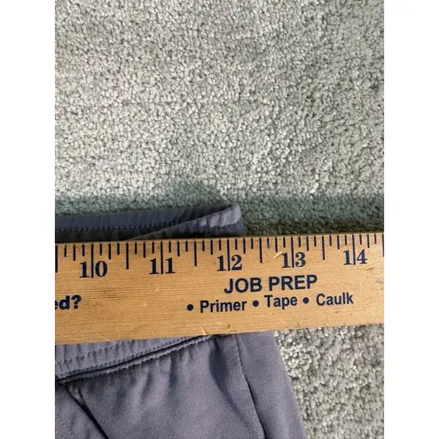 Fleo Women's Marled Moto Jogger Cuffed Relaxed Lounge Pants Sz S Elastic Waist Gray