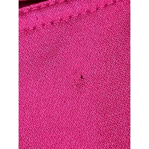 Kasper Sportswear Womens Magenta Trench Coat Size 10 SKU 6676