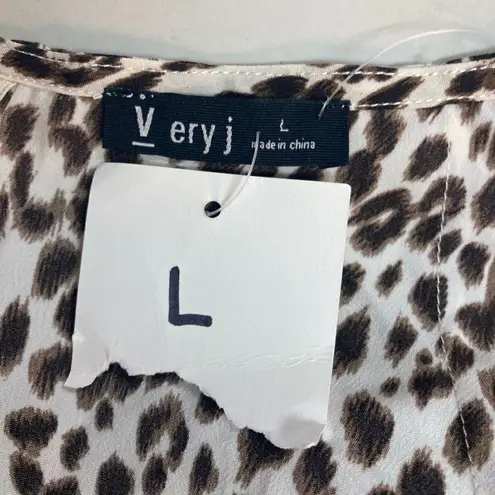 Very J Ruched Animal Print Midi Skirt Size Large Hand Measures Smaller