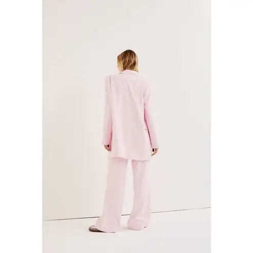 NWT For Love & Lemons Courtney Blazer – Pink Oversized Blazer Size Small