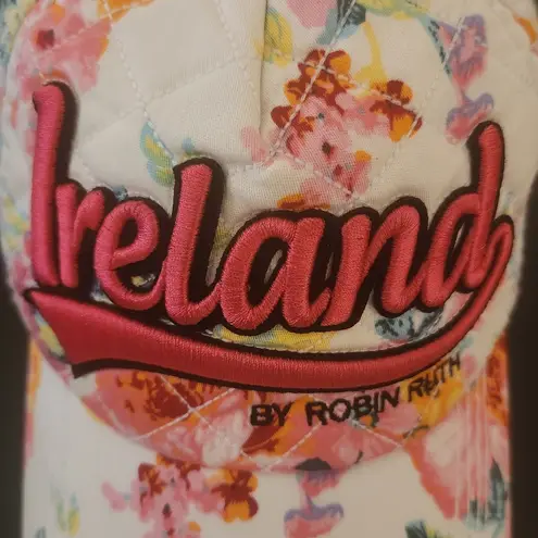 Robin Ruth  Ireland Pastel Floral Baseball Hat One Size