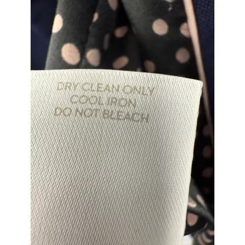 Boden Navy Blue Double Breasted Blazer with Anchor Button Detail Size 6