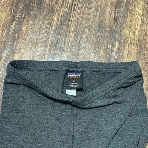 Patagonia  Capilene Base Layer Grey Midweight Pants SMALL