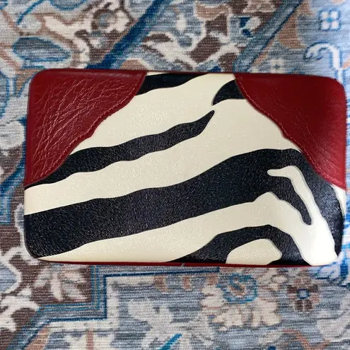 zebra tote bag & wallet