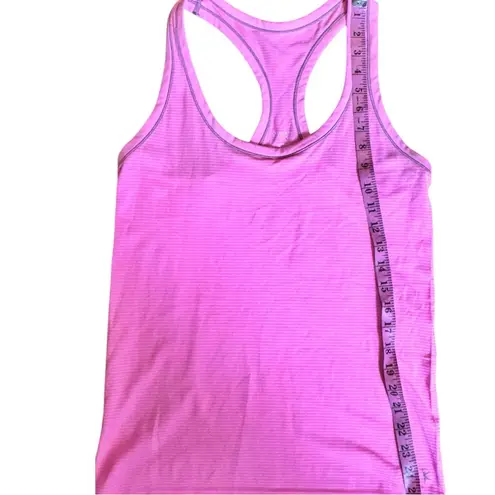 Danskin Now Pink Tank Athletic Sporty Work Out Semi