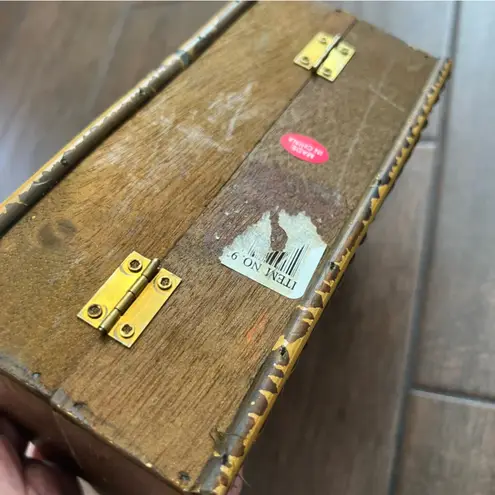 Unique Vintage Vintage Boho Wooden Clutch Bag