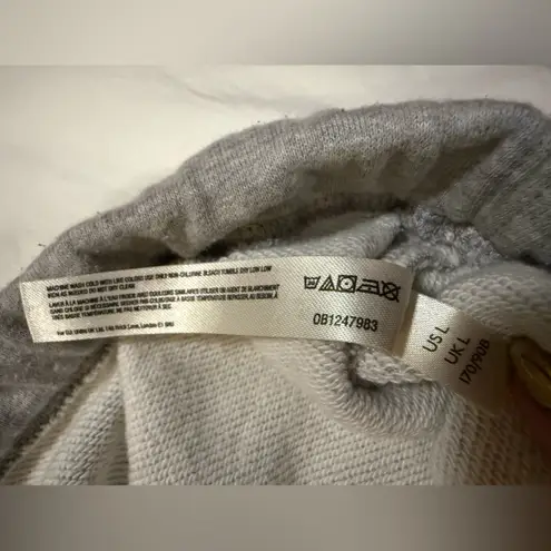 Free People Movement All or Nothing Patchwork Sweatpants Gray Pink Olive Navy L Size L