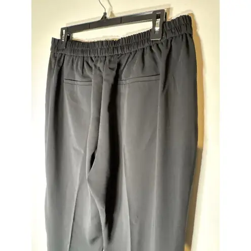 J CREW Jamie Pant Black Classic Preppy Work Business Minimalist Size 12P