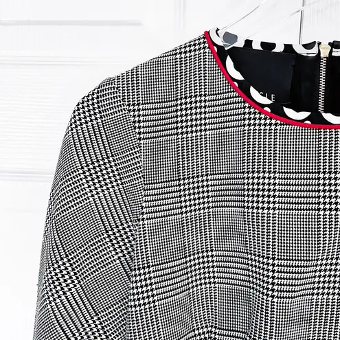 Carlisle  Houndstooth Wool Blend Sheath Dress