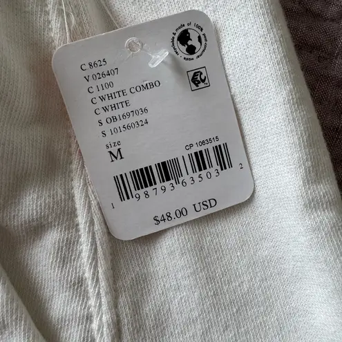 Free People Movement FP Movement All Star Logo Shorts in White Combo NWT $48 Retail SOLDOUT Online - Image 6