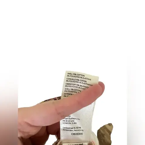 Anthropologie  Pilcro The Cigarette Slim Straight Floral Jeans