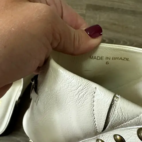 Larroude Zuzi Bit Mule‎ In Ivory Size 6 White thumbnail 5