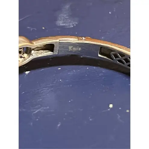 Karis Malagasy Labradorite & Multi Gemstone Filigree Vermeil Hinged Bracelet Gold