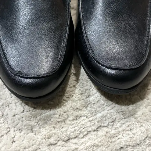 Life Stride Margot Loafers Black Burnish | Size 10W | Comfort Slip-On Shoe