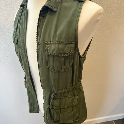 American Eagle AE lyocell‎ long line vest -med