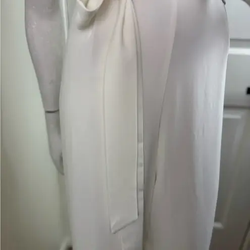 Petal and Pup LEYTON JUMPSUIT - WHITE Elegant White Wide-Leg Pants Size 12. #336